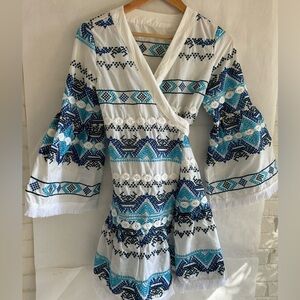 Summer wrap dress